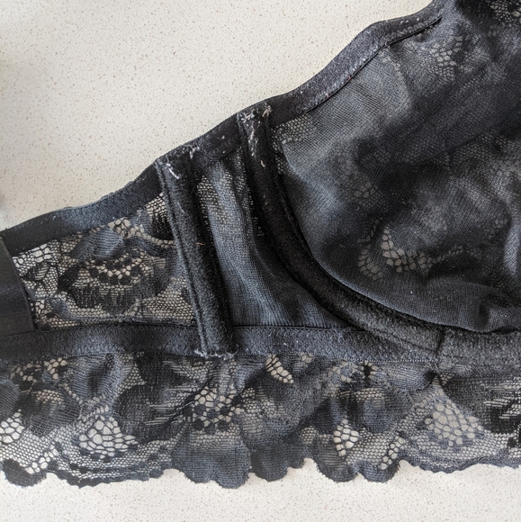 💐Blush lace black bralette - Picture 5 of 7
